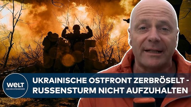 PUTINS KRIEG: Dramatische Lage – Russen treiben mühelos Keile in ukrainische Verteidigungslinien