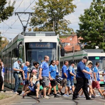 Mit der MVB am Samstag ins Stadion