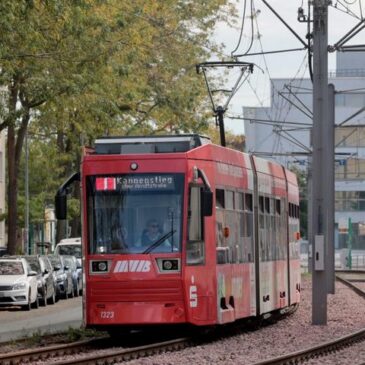 Straßenbahnstrecke Westring-Südring ist am Wochenende gesperrt