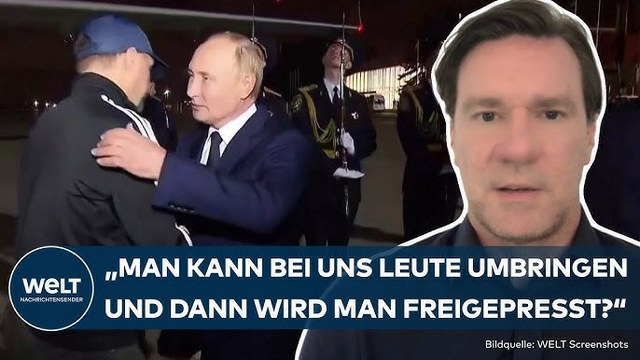 PUTINS PLÄNE: Gefangenenaustausch! „Tiergartenmörder“ ist frei – „Botschaft: Der Pate kümmert sich“