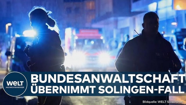 SOLINGEN: Bundesanwaltschaft übernimmt Ermittlungen nach tödlichem Messeranschlag