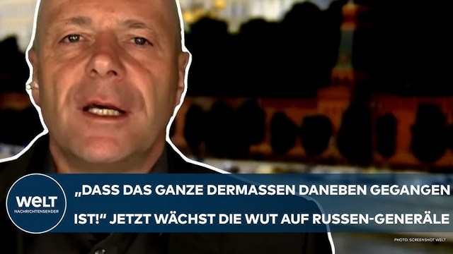 PUTINS KRIEG: „Dass das Ganze dermaßen daneben gegangen ist!“ Jetzt wächst die Wut auf die Generäle!