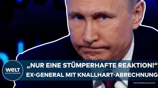 UKRAINE-KRIEG: „Nur eine stümperhafte Reaktion!“ Ex-General mit Knallhart-Abrechnung mit Putin!