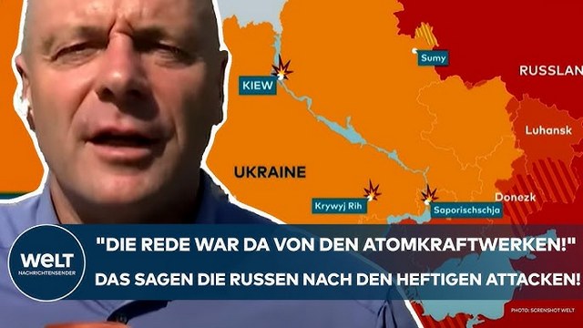 PUTINS KRIEG: „Die Rede war da von den Atomkraftwerken“ Das sagen die Russen nach den neuen Attacken