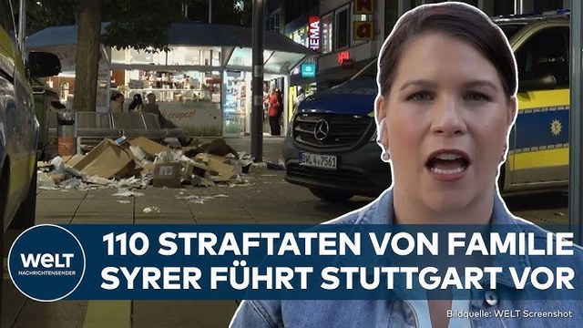 STUTTGART: 33 Straftaten in 31 Monaten! Flüchtling aus Syrien führt Behörden von Deutschland vor