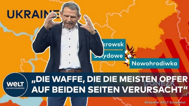 UKRAINE-KRIEG: Erbitterter Drohnenkrieg! Kiews Truppen treffen wichtige russische Nachschubroute