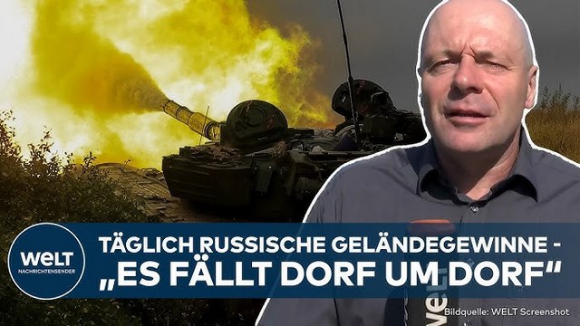 UKRAINE-KRIEG: Durchbruch droht – Front bei Pokrowsk am Kipppunkt? | WELT Thema