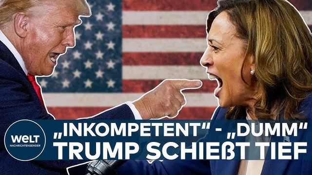 USA: Donald Trump keilt heftig gegen Kamala Harris und will jetzt plötzlich drei TV-Duelle