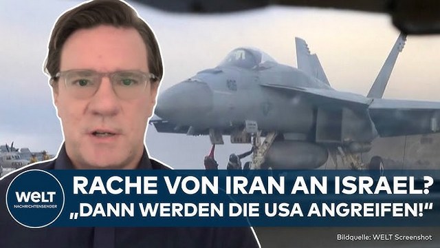 NAHOST-KRISE: USA verlegen Kriegsschiffe und Kampfjets ins Mittelmeer! Iran droht Israel mit Rache