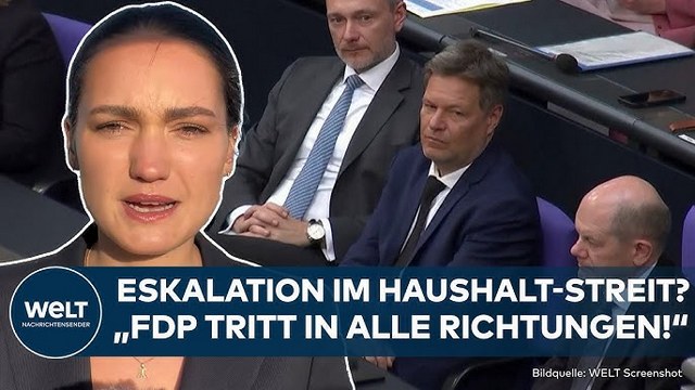 DEUTSCHLAND: Krisen-Treffen! Mega-Lücke im Haushalt! Lindner schaltet die Ampel ein