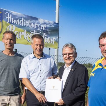 Parkstadion Hundisburg erhält Fördermittel für Austausch der Flutlichtanlage