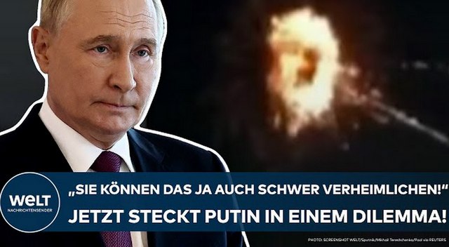 UKRAINE-KRIEG: „Sie können das ja auch schwer verheimlichen!“ Jetzt steckt Putin in einem Dilemma