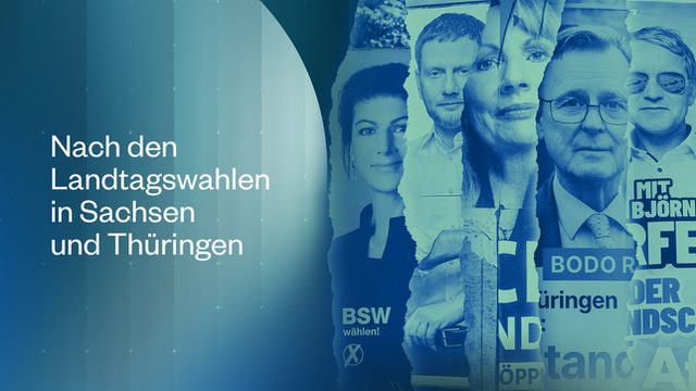 Caren Miosga – heute am Sonntag um 22:05 Uhr im Ersten: Nach den Landtagswahlen in Sachsen und Thüringen