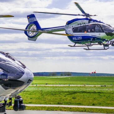 Polizeihubschrauber im Einsatz: Mehrere Brände in Stadtfeld Ost