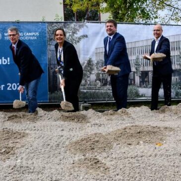 Startschuss für den Ausbau des Weinberg Campus: Minister Sven Schulze setzt auf Innovation und Gründerförderung