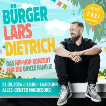 Bürger Lars Dietrich heute im Allee-Center Magdeburg