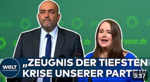 GRÜNEN-RÜCKTRITT: „Es braucht einen Neustart“ – Statement von Ricarda Lang & Omid Nouripour