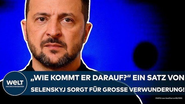 PUTINS KRIEG: „Wie kommt er darauf?“ Ein Selenskyj-Satz sorgt für große Verwunderung in der Ukraine