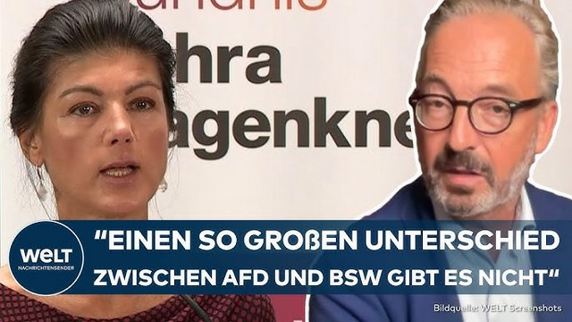 SAHRA WAGENKNECHT: „So großen Unterschied zwischen AfD und BSW gibt es nicht“ – Jan Fleischhauer