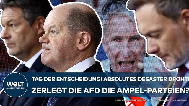 LANDTAGSWAHL: Sachsen & Thüringen! Absolutes Desaster droht! Zerlegt AfD jetzt die Ampel-Parteien?