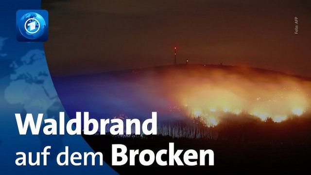 Waldbrand auf dem Brocken weitet sich aus