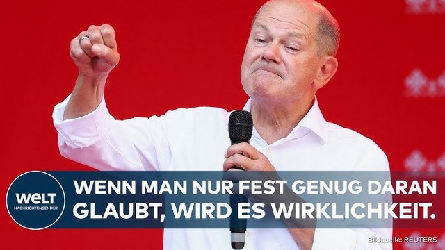 OLAF SCHOLZ: „Wir führen die nächste Regierung an!“ – Was die Umfragen in Brandenburg wirklich sagen