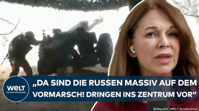 PUTINS KRIEG: Ukraine in Not! „Da sind die Russen massiv auf dem Vormarsch! Dringen ins Zentrum vor“