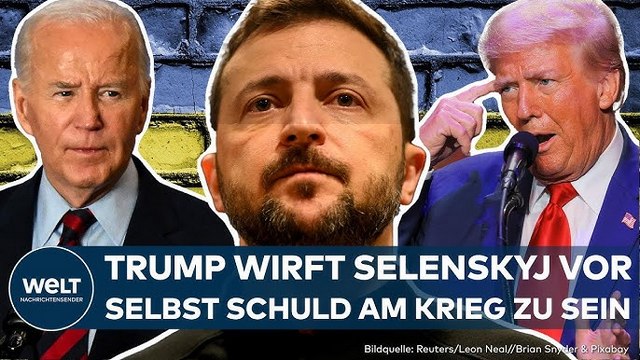 UKRAINE-KRIEG: Selenskyj wirbt in den USA um seinen „Siegesplan“ – Trump kritisiert Militärhilfe