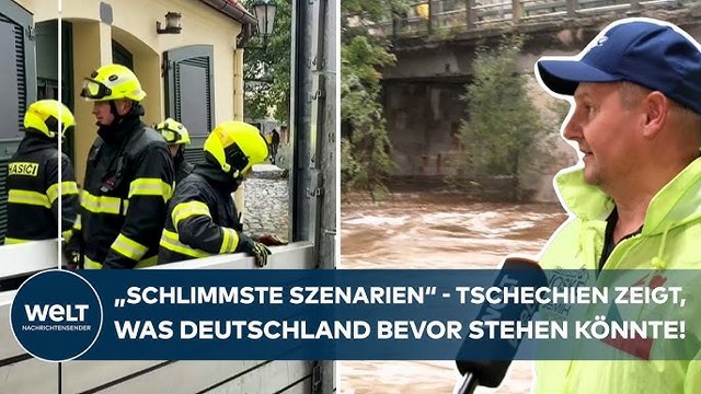 HOCHWASSER: DEUTSCHLAND BEREITET SICH VOR – „Besorgniserregende Zustände“ in Tschechien & Polen