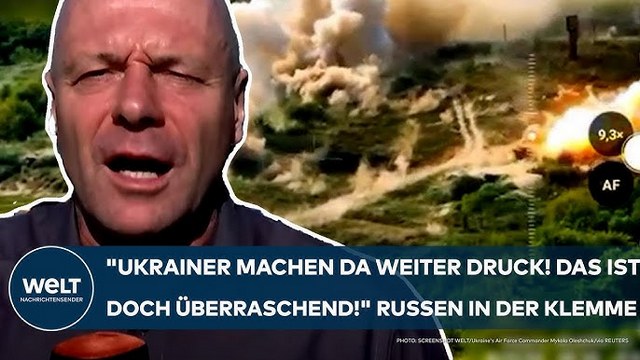 PUTINS KRIEG: „Ukrainer machen da weiter Druck! Das ist doch überraschend!“ Russen in der Klemme