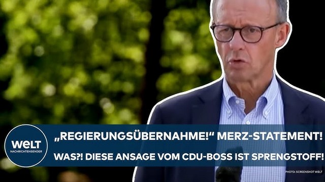 FRIEDRICH MERZ: „Regierungsübernahme“ Statement bei CDU-Klausurtagung! Diese Ansage lässt aufhorchen