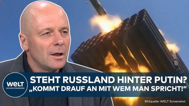 KRIEG IN UKRAINE: Steht Russland noch hinter Wladimir Putin? „Es kommt drauf an!“ / WELT Analyse