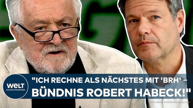 HENRYK M. BRODER: Grünen-Beben? „Ich rechne als Nächstes mit ‚BRH‘ – Bündnis Robert Habeck!“