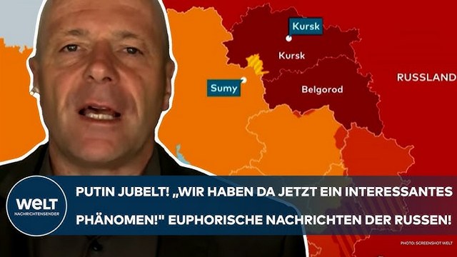 PUTINS KRIEG: „Wir haben da jetzt ein interessantes Phänomen!“ Euphorische Nachrichten der Russen!