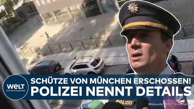 MÜNCHEN: Schusswechsel! Mutmaßlicher Schütze ist tot! Polizei nennt Details zur Lage