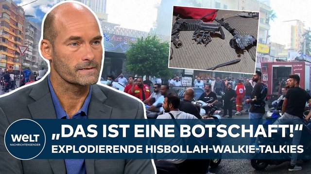 LIBANON – Explodierende Hisbollah-Walkie-Talkies: „Das ist das interessante, das ist eine Botschaft“