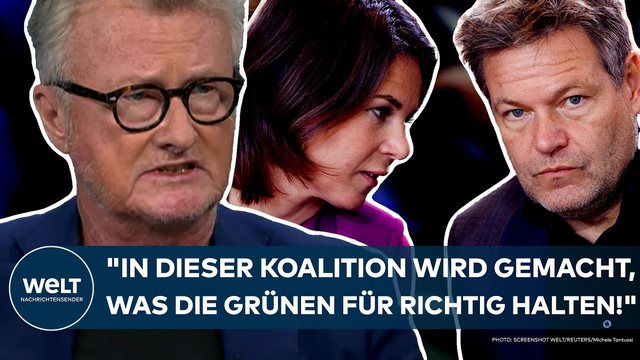 DEUTSCHLAND: „In dieser Koalition wird gemacht, was die Grünen für richtig halten!“ – Jörges