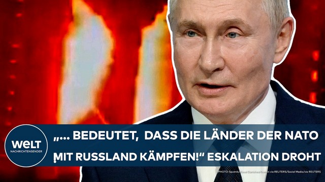 UKRAINE-KRIEG: Weitreichende Waffen? Eskalation rückt näher! Putin droht der NATO offen mit Krieg!