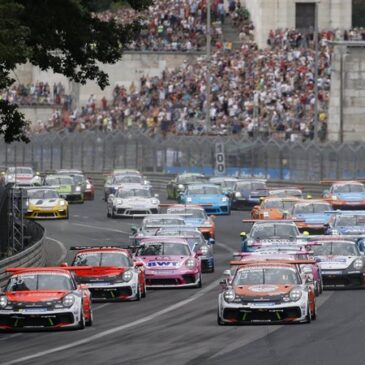 Rennkalender Porsche Sixt Carrera Cup Deutschland: Die Porsche 911 GT3 Cup kehren in der Saison 2025 auf den Norisring zurück