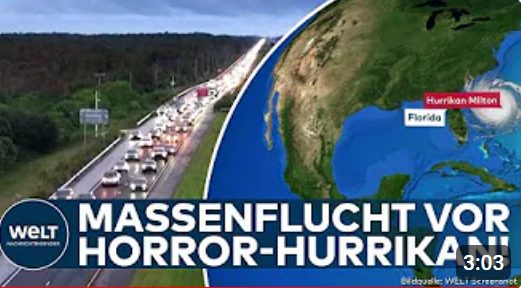 FLORIDA: Hurrikan Milton rast auf US-Küste zu! Massenflucht vor schlimmstem Sturm seit 100 Jahren!