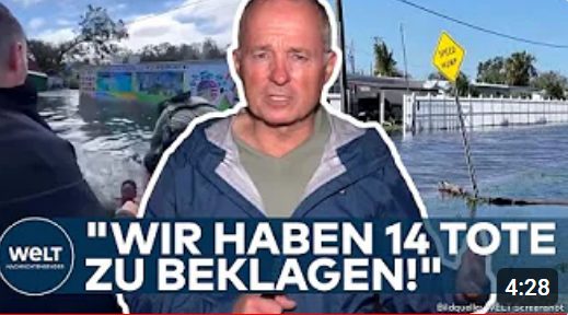 HURRIKAN USA: Bilanz nach ‚Milton! „Massive Zerstörungen durch die Flut!“ Florida Glück im Unglück?