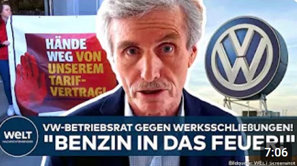 VOLKSWAGEN: Werksschließungen! Harte Auseinandersetzung!“ Betriebsrat kündigt Widerstand an!