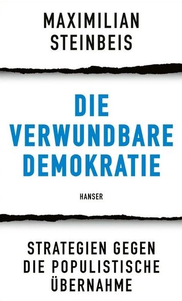 Buchvorstellung „Die verwundbare Demokratie“ / Maximilian Steinbeis am Mittwoch im Gespräch in der Stadtbibliothek Magdeburg