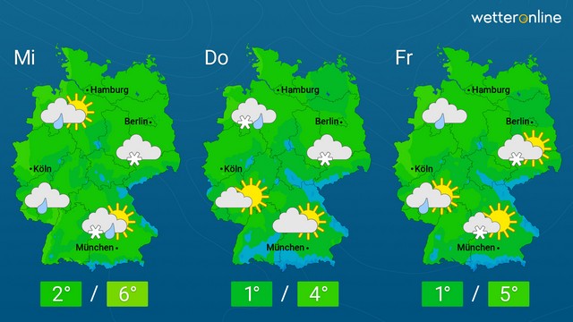 Temperatursprung um fast 20 Grad