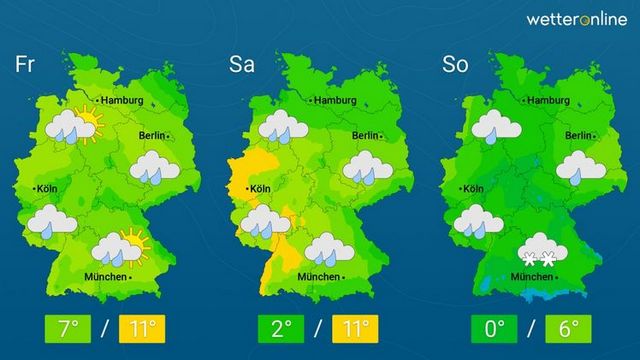 Nach Sturm und Flocken kalt und trocken