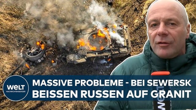 UKRAINE-KRIEG: Nördlich von Bachmut – Auch die Russen haben an Frontabschnitten massive Probleme