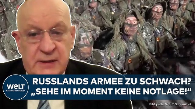 PUTINS KRIEG: Russlands Armee zu schwach für Ukraine? Verwirrung um Truppen aus Nordkorea