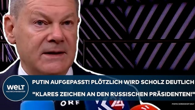 BRÜSSEL: „Ein klares Zeichen an den russischen Präsidenten!“ Plötzlich wird Kanzler Scholz deutlich