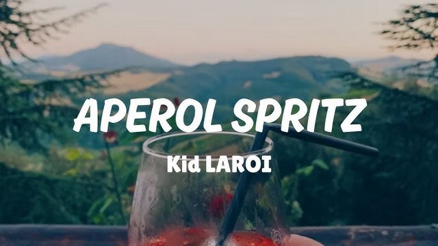 The Kid LAROI mit seiner neuen Single „APEROL SPRITZ“