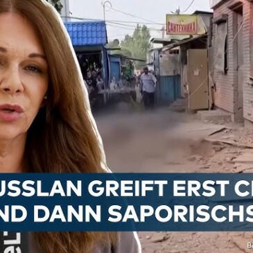 UKRAINE-KRIEG: Mehrere Tote bei russischem Angriff auf Cherson! Auch Saporischschja unter Beschuss